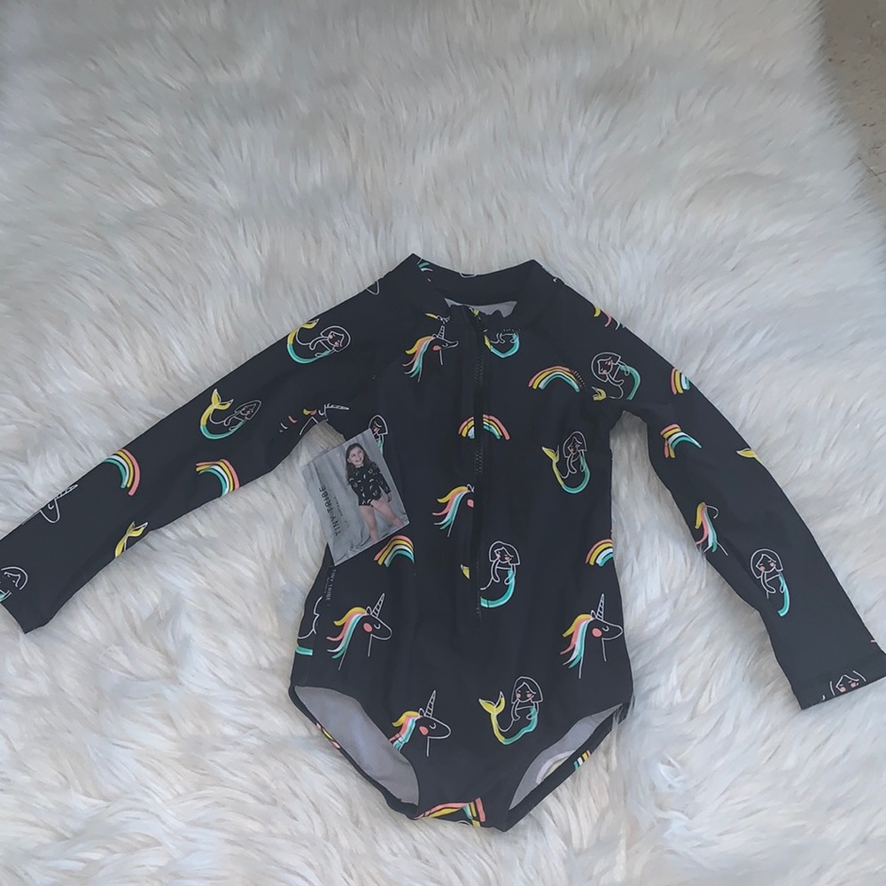 One piece rainbow unicorn mermaid🌈 🦄 🧜🏻‍♀️❤️